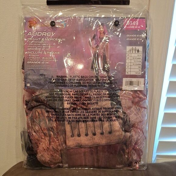 Disney descendants 3 Audrey child costume size large 12-14-NEW - Picture 4 of 7